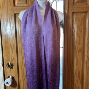 💚3/$25 Purple Ombré Shimmer Scarf